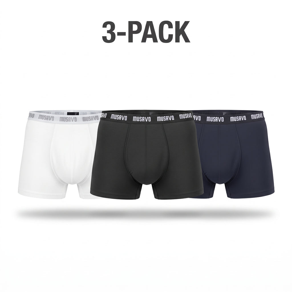 Lycra Jersey Premium Boxers (Pack of 3)