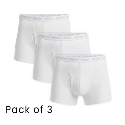Cotton Long Boxers (Pack of 3)